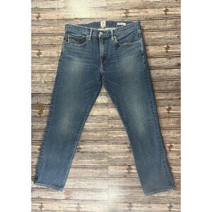 Kato Hiroshi the Pen slim selvedge jeans Size 34 Rain Wash Made in USA